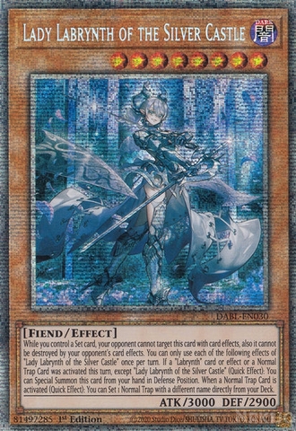 Lady Labrynth of the Silver Castle - DABL-EN030 - Starlight Rare 1st Edition