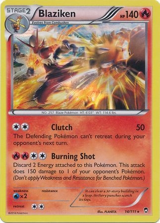 Blaziken - 14/111 - Holo Rare