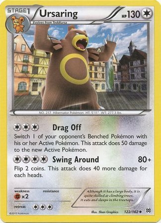 Ursaring - 122/162 - Uncommon