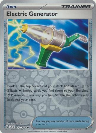 Electric Generator - 170/198 - Uncommon Reverse Holo