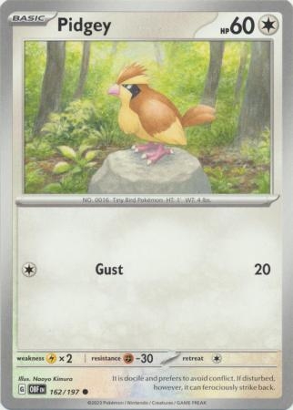 Pidgey - 162/197 - Common