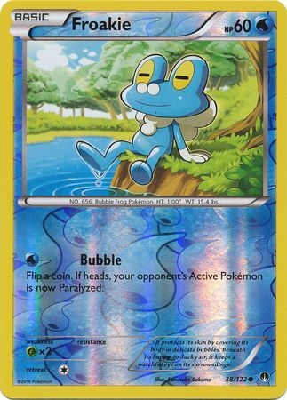 Froakie - 38/122 - Common Reverse Holo