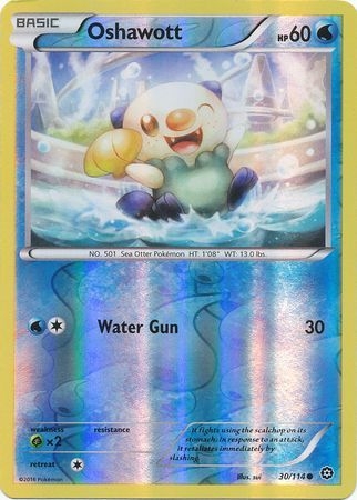 Oshawott - 30/114 - Common Reverse Holo