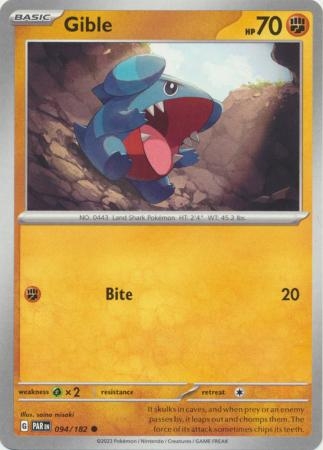 Gible - 094/182 - Common