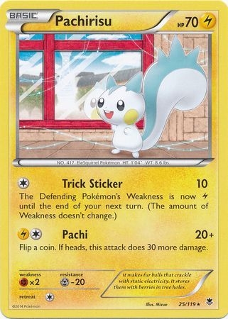 Pachirisu - 25/119 - Rare