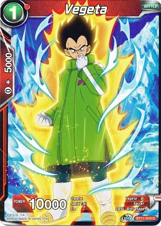 Vegeta - BT11-010 - Foil Common