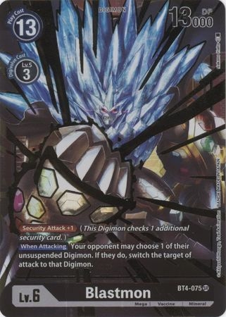 Blastmon - BT4-075 - Alternate Art