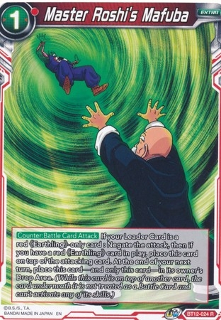 Master Roshi's Mafuba - BT12-024 - Rare