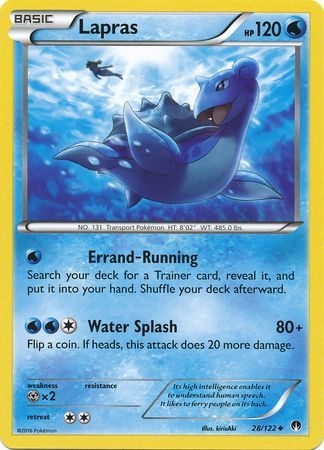 Lapras - 28/122 - Uncommon