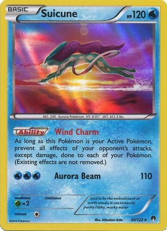 Suicune - 30/122 - Holo Rare