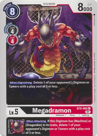 Megadramon - BT9-065 U - Uncommon