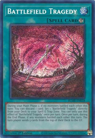 Battlefield Tragedy - BLMR-EN018 - Secret Rare 1st Edition