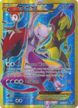 Mewtwo EX - 163/162 - Secret Rare