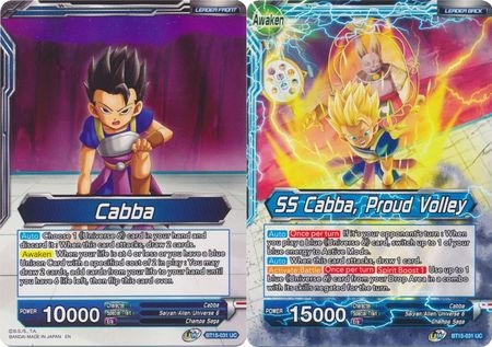 Cabba // SS Cabba, Proud Volley - BT15-031 - Uncommon
