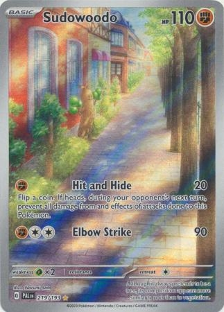 Sudowoodo - 219/193 - Illustration Rare