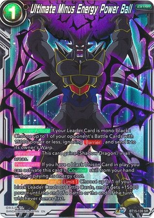 Ultimate Minus Energy Power Ball - BT15-139 - Super Rare