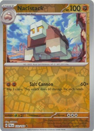 Naclstack - 122/193 - Uncommon Reverse Holo