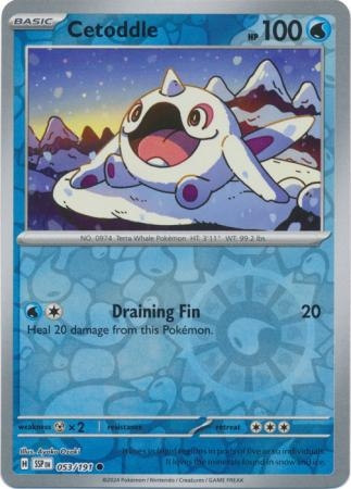Cetoddle - 053/191 - Common Reverse Holo