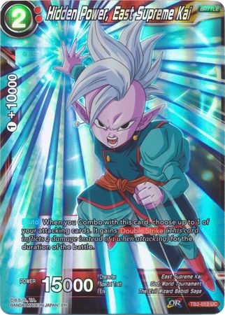 Hidden Power, East Supreme Kai (Reprint) - TB2-012 - Uncommon Foil