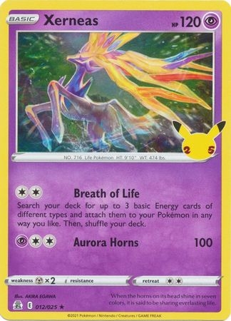 Xerneas - 12/25 - Holo Rare