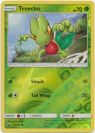 Treecko - 8/168 - Common Reverse Holo