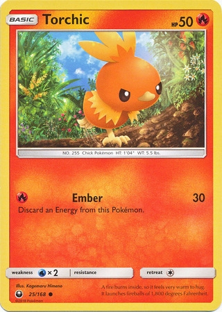 Torchic - 25/168 - Common