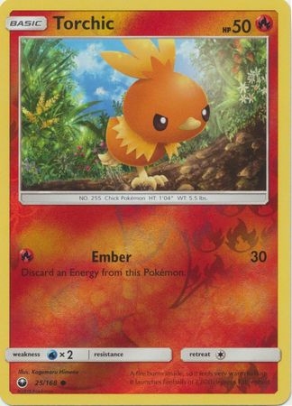 Torchic - 25/168 - Common Reverse Holo