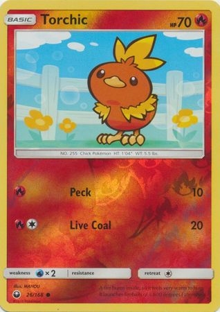 Torchic - 26/168 - Common Reverse Holo