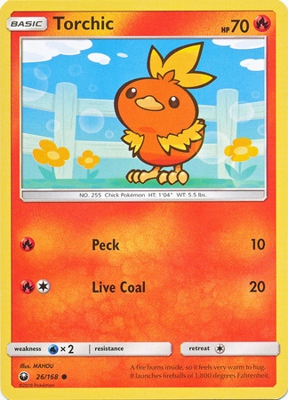 Torchic - 26/168 - Common