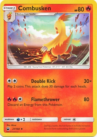 Combusken - 27/168 - Uncommon