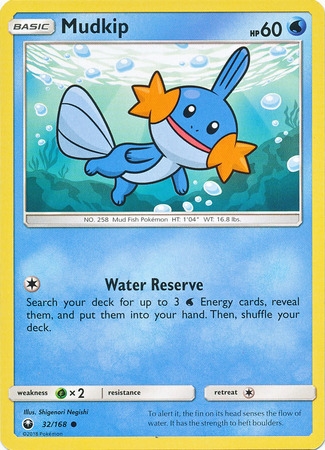 Mudkip - 32/168 - Common