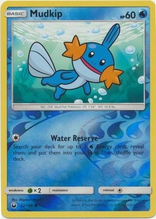 Mudkip - 32/168 - Common Reverse Holo