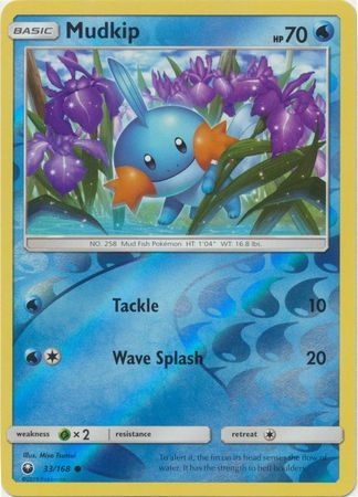 Mudkip - 33/168 - Common Reverse Holo