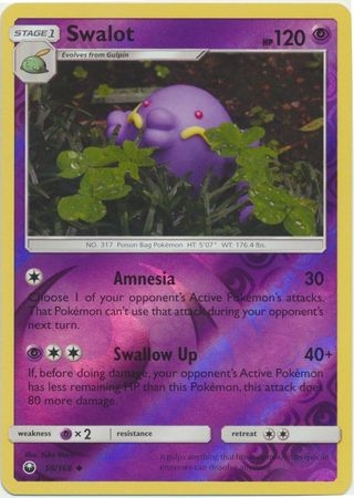 Swalot - 58/168 - Uncommon Reverse Holo