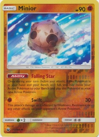 Minior - 83/168 - Uncommon Reverse Holo
