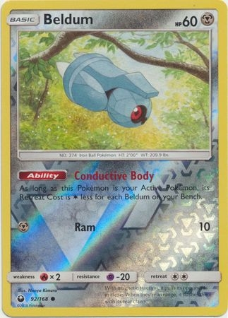 Beldum - 92/168 - Common Reverse Holo