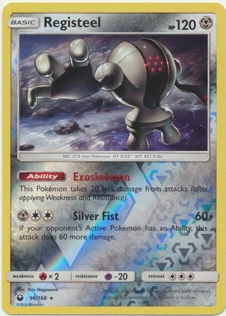 Registeel - 96/168 - Rare Reverse Holo