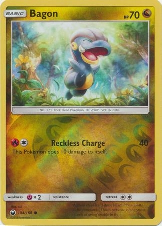 Bagon - 104/168 - Common Reverse Holo