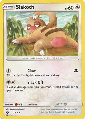 Slakoth - 113/168 - Common