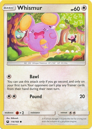 Whismur - 116/168 - Common