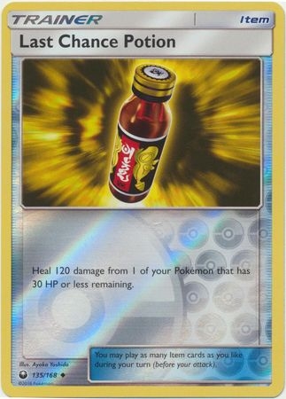 Last Chance Potion - 135/168 - Uncommon Reverse Holo