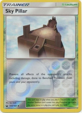 Sky Pillar - 144/168 - Uncommon Reverse Holo