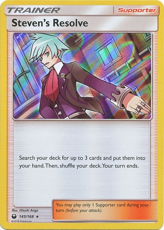 Steven's Resolve - 145/168 - Holo Rare