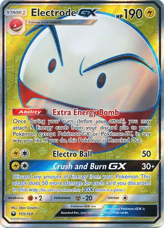 Electrode GX - 155/168 - Full Art Ultra Rare