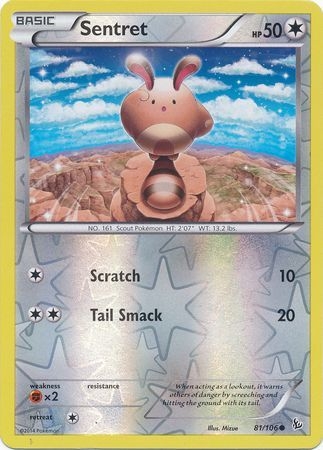 Sentret - 81/106 - Common Reverse Holo