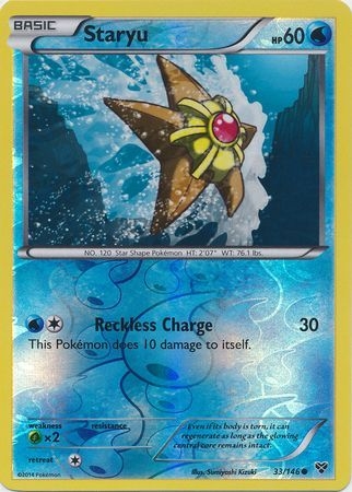 Staryu - 33/146 - Common Reverse Holo