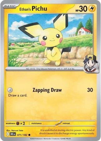 Ethan's Pichu - 071/182 - Common
