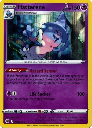 Hatterene - 020/073 - Holo Rare