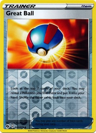 Great Ball - 052/073 - Uncommon Reverse Holo