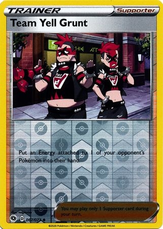 Team Yell Grunt - 067/073 - Uncommon Reverse Holo